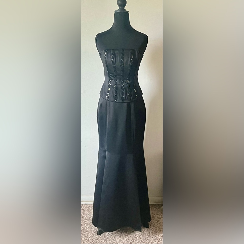 Cache Black Formal two piece dress